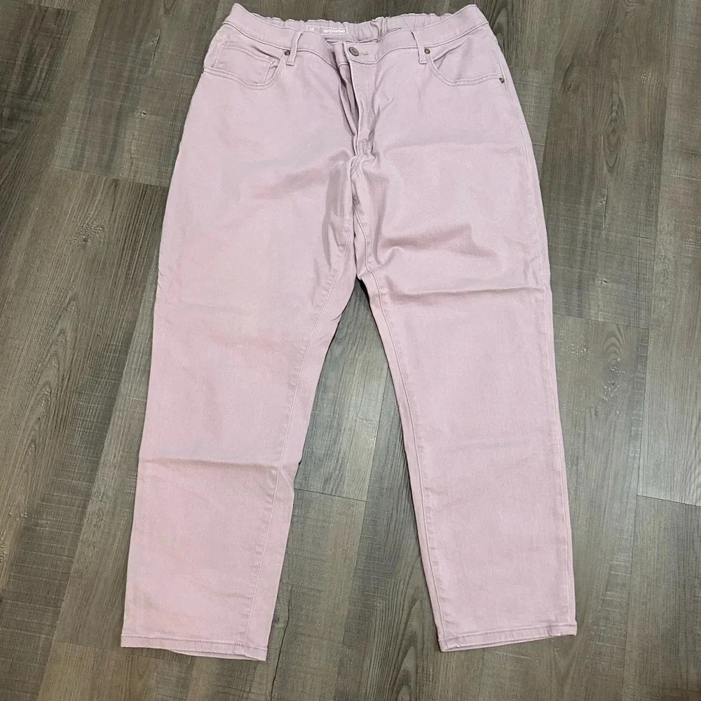 Sonoma girlfriend pink jeans